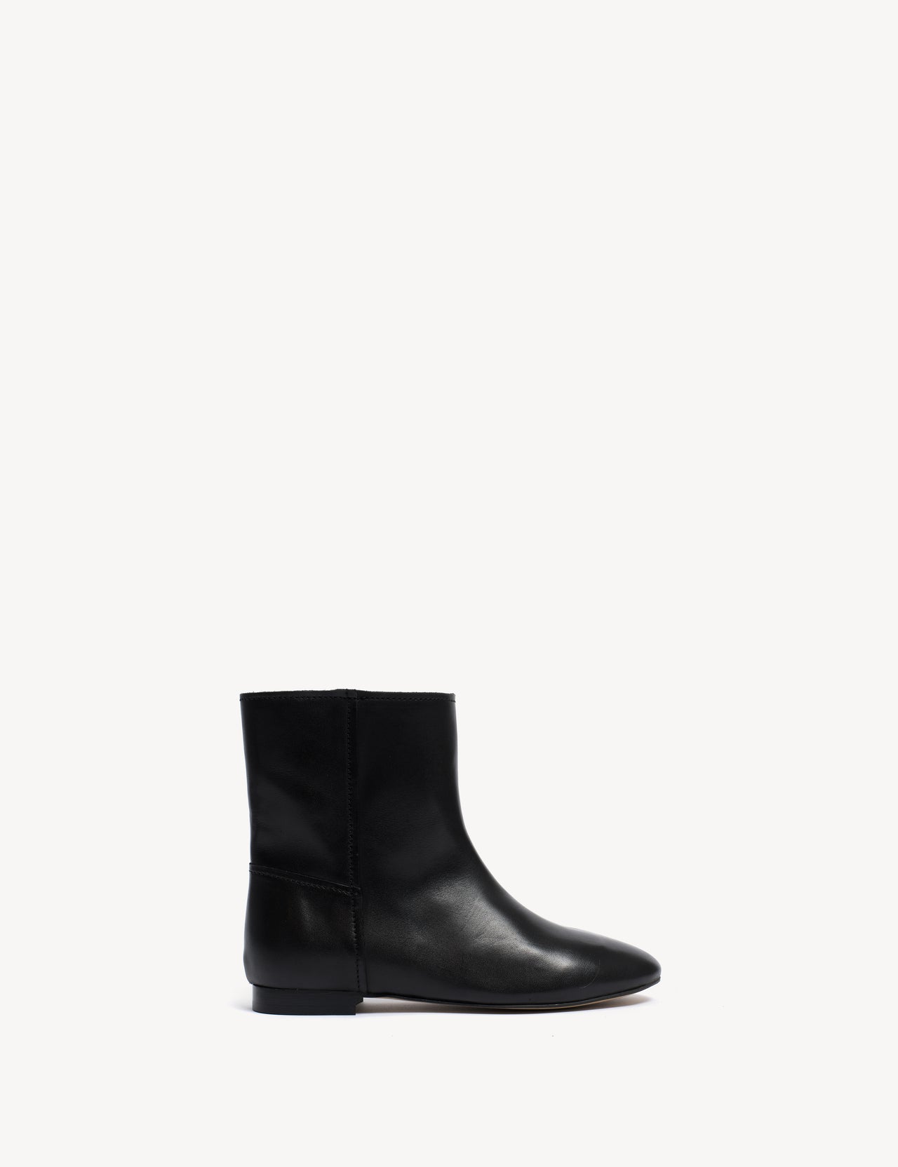 Nadine Boot In Black Calfskin
