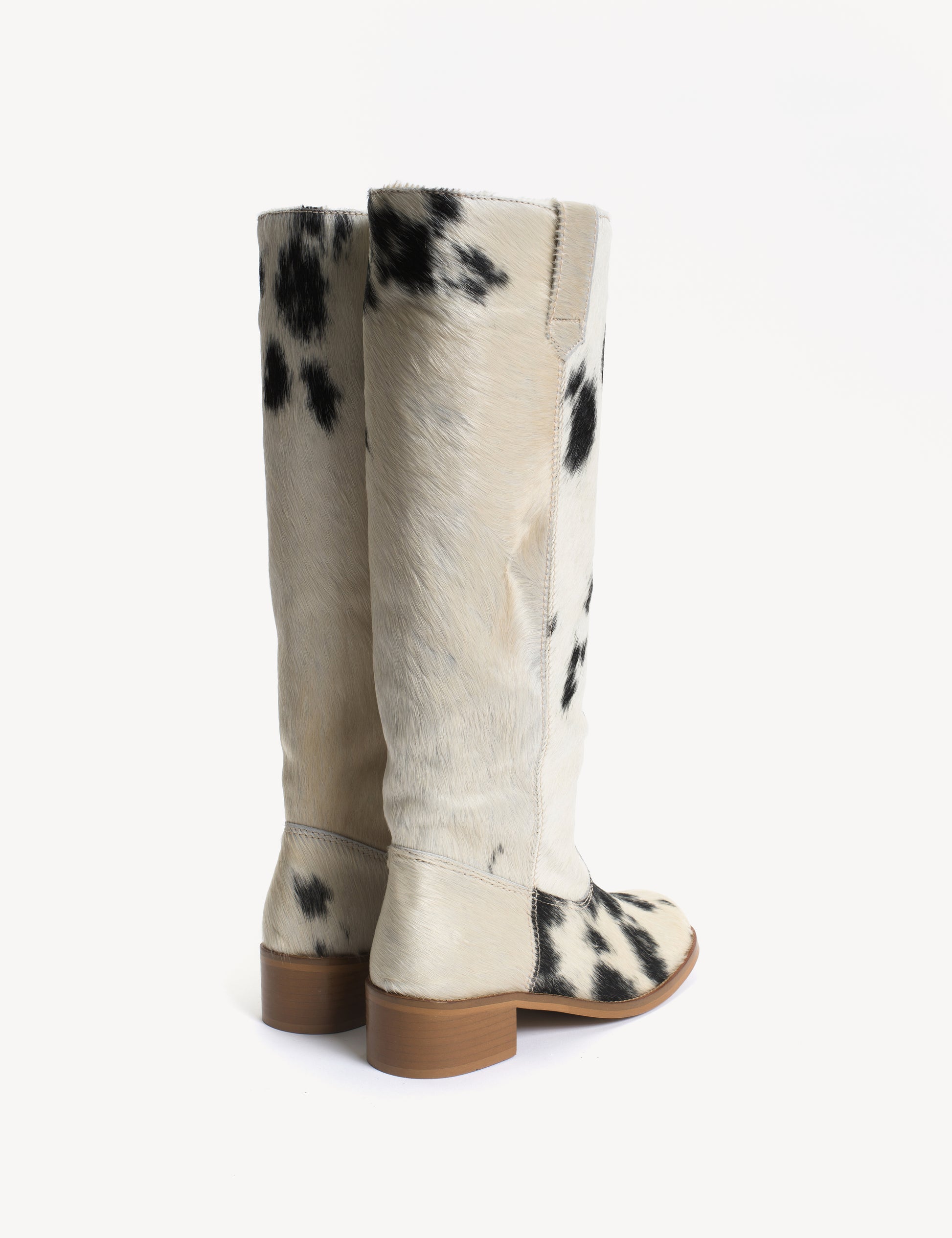 Ann Gaucho Boot In Cow Fur