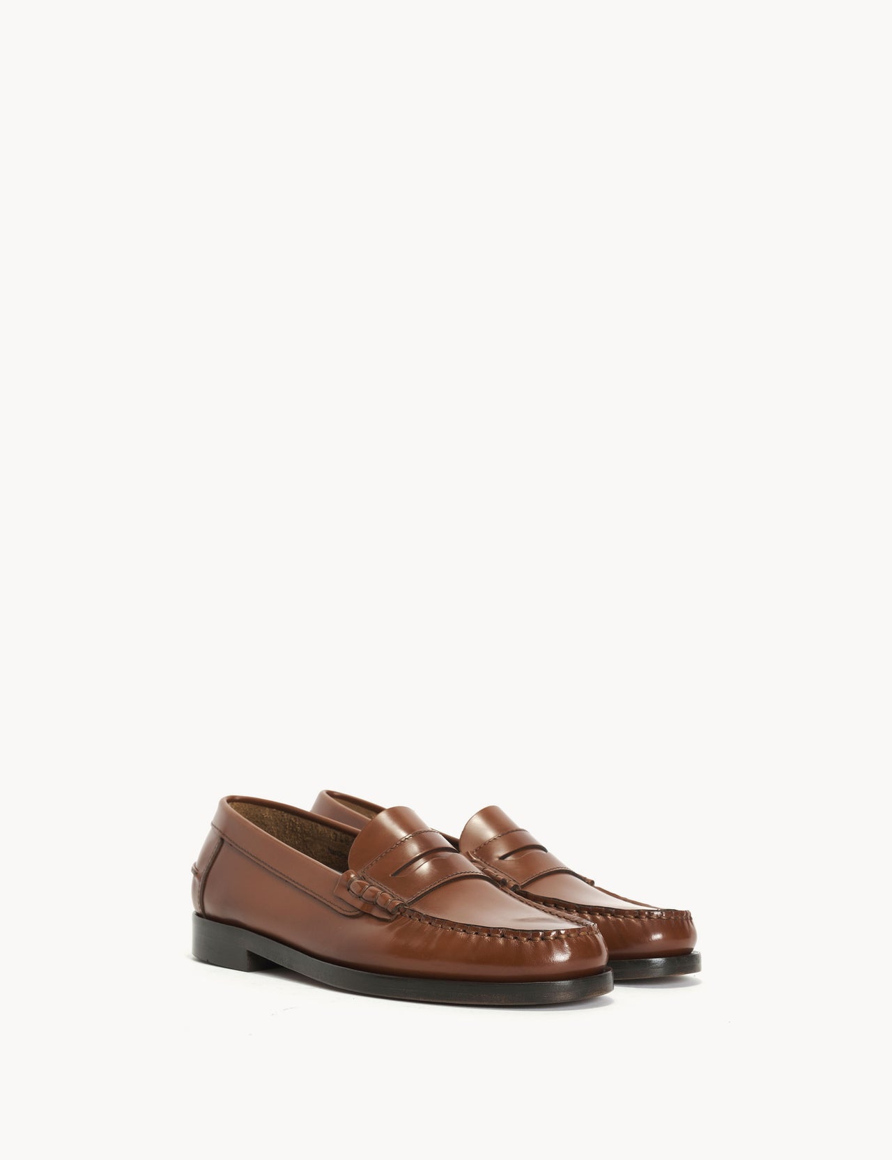 PENNY LOAFER IN HAZELNUT POLIDO LEATHER