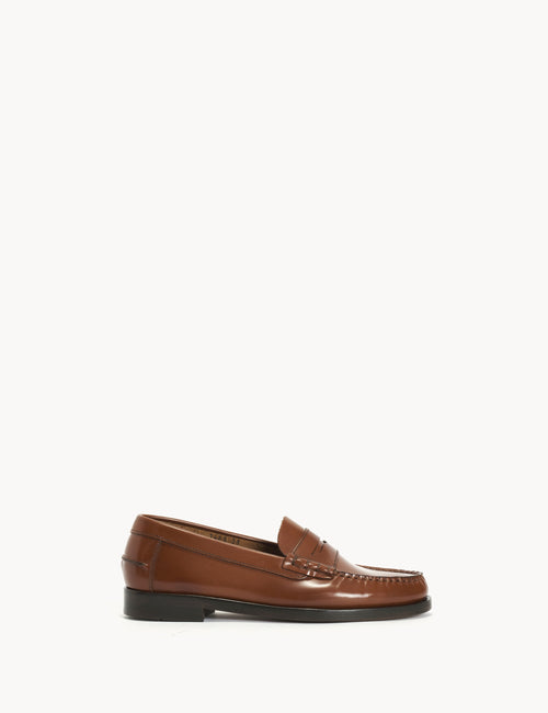 PENNY LOAFER IN HAZELNUT POLIDO LEATHER